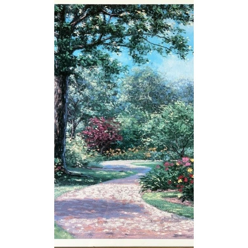 Schaefer Miles “Summer Enchantment” Seriolithograph Ornate Gold Frame COA
