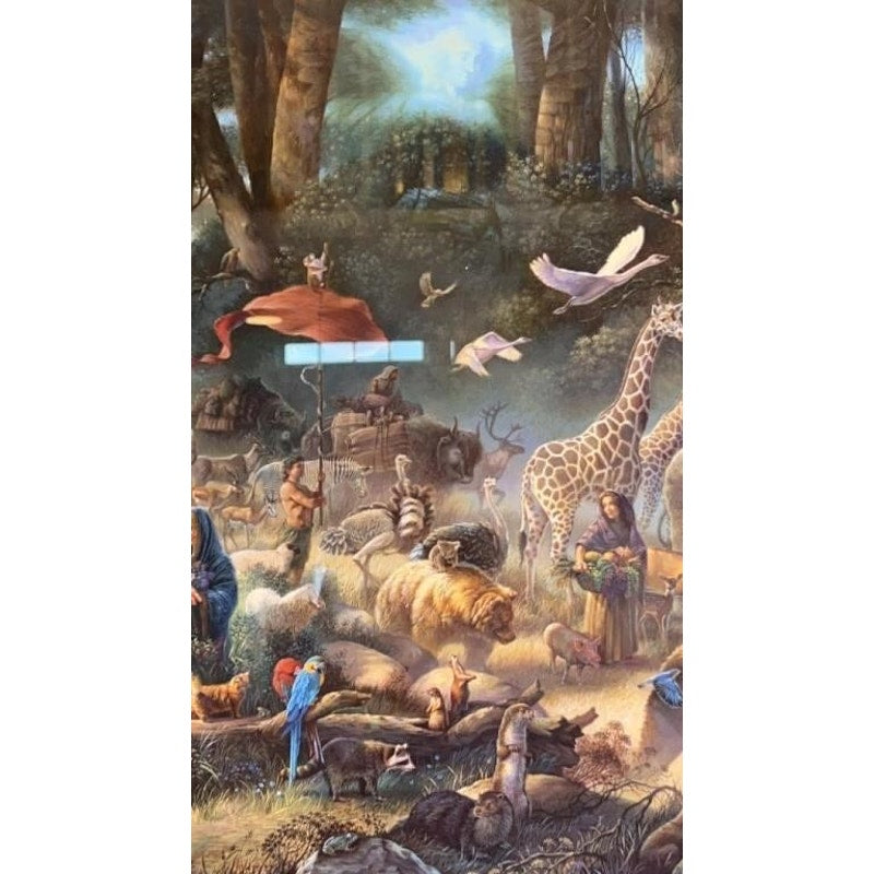 Tom duBois "The Invitation" Signed Ltd Ed Framed Print COA Noah's Ark 43"x26"