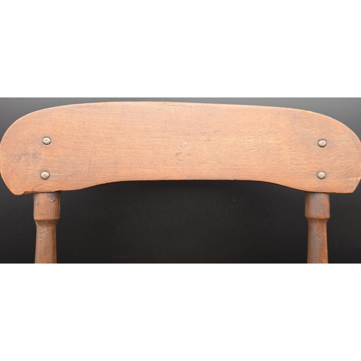 Federal Era Hardwood Folding Chair w/ Woven Seat, Unique Fold System, 1800s