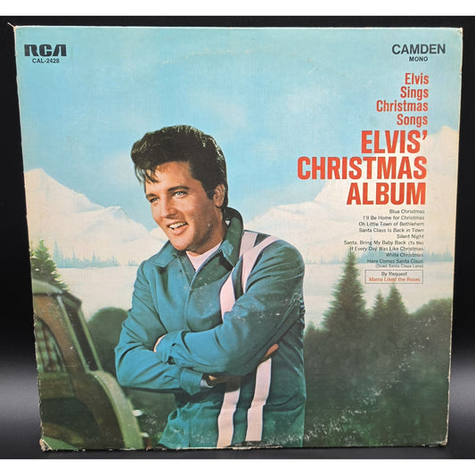 Elvis’ Christmas Album 1970 RCA Camden Mono LP – Good Jacket, Clean Vinyl