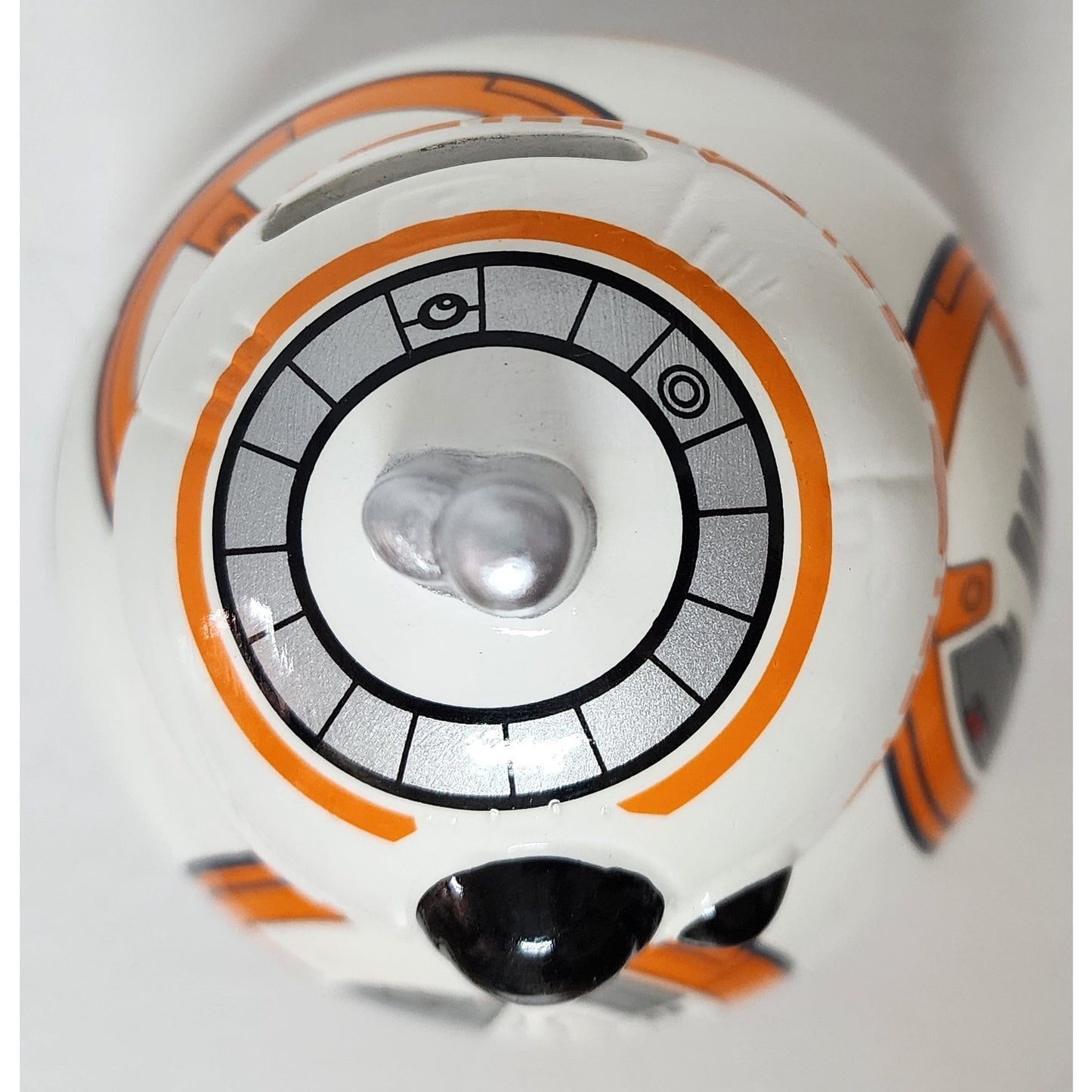 Star Wars BB‑8 Ceramic Coin Bank by FAB NY 7.5" Droid Robot Collectible