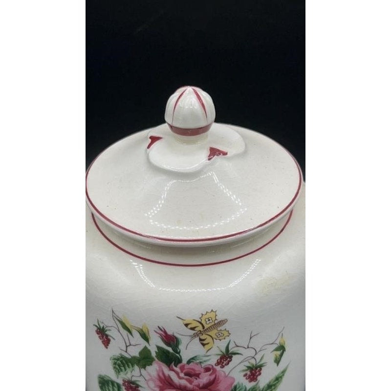 Vintage Edwin Knowles "Spring Glory" Coffee Pot - 1950s