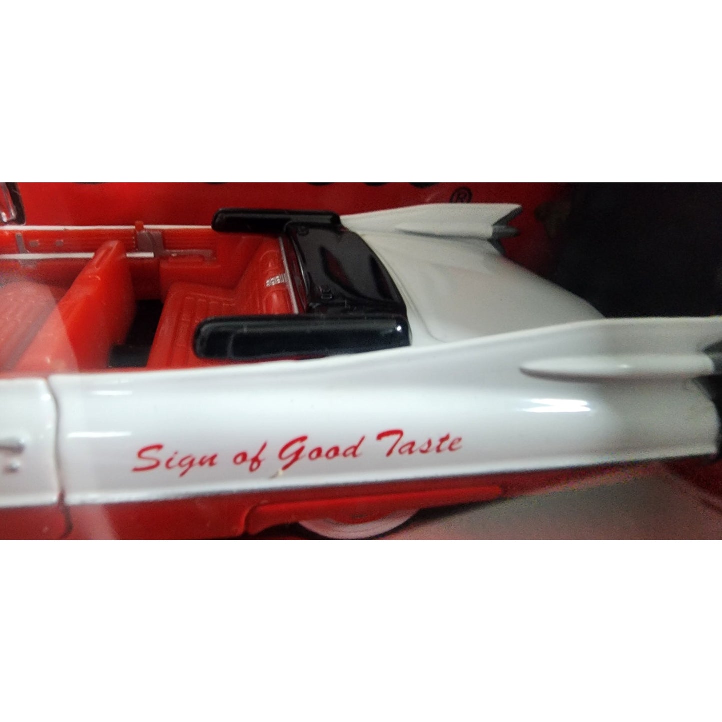 Coca-Cola 1959 Cadillac Convertible Santa Claus Matchbox Collectible DieCast VTG