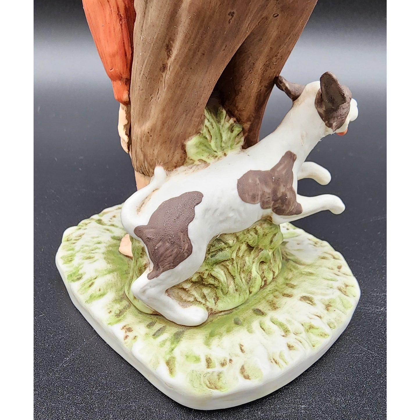 1981 Norman Rockwell Leap Frog Figurine Dave Grossman Ltd Ed 975/1000 Japan