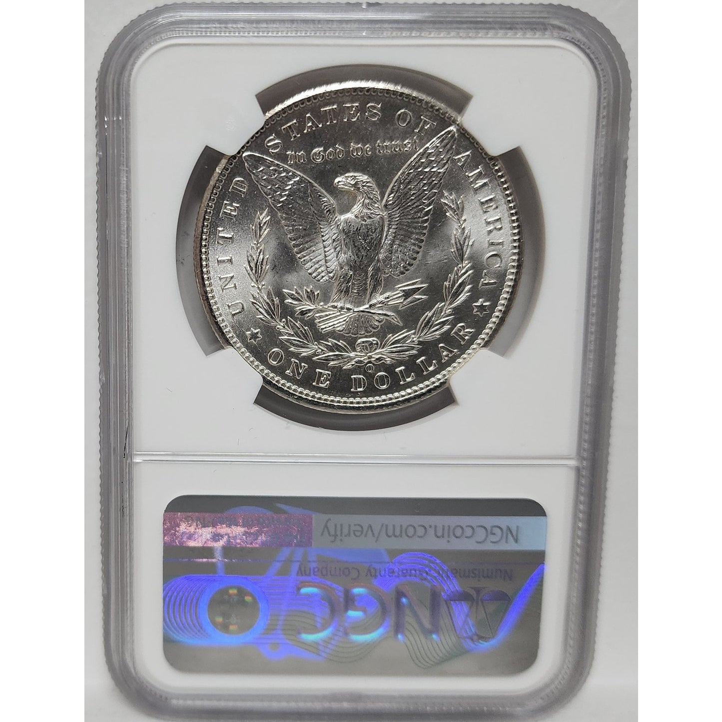 1898‑O Morgan & 1923 Peace $1 NGC MS63 Silver Set w/ Gift Display Box