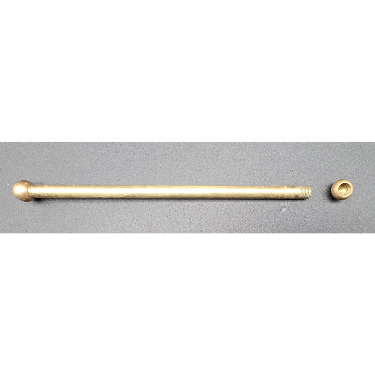 Vintage Brass Toilet Paper Holder Stand Free Standing Bathroom Roll Caddy 22"