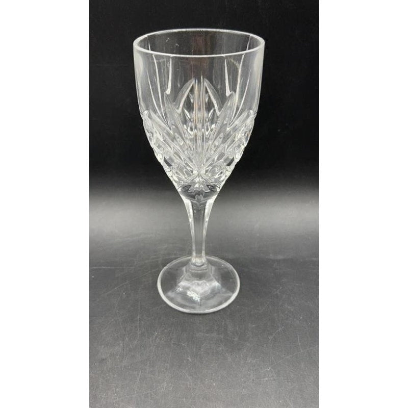 Godinger Dublin Crystal Water Goblets Set of 4 7.75" Cut Glass Shannon Ireland