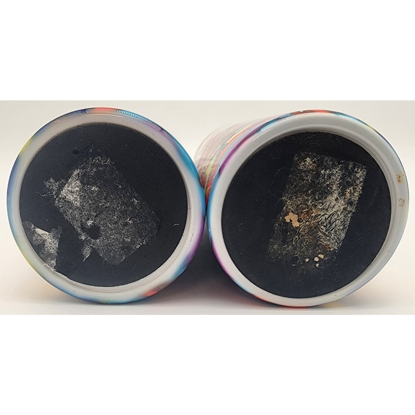 2 Rock & Roll Hall of Fame Tumblers Cleveland OH Peace Dove Hippie Psychedelic