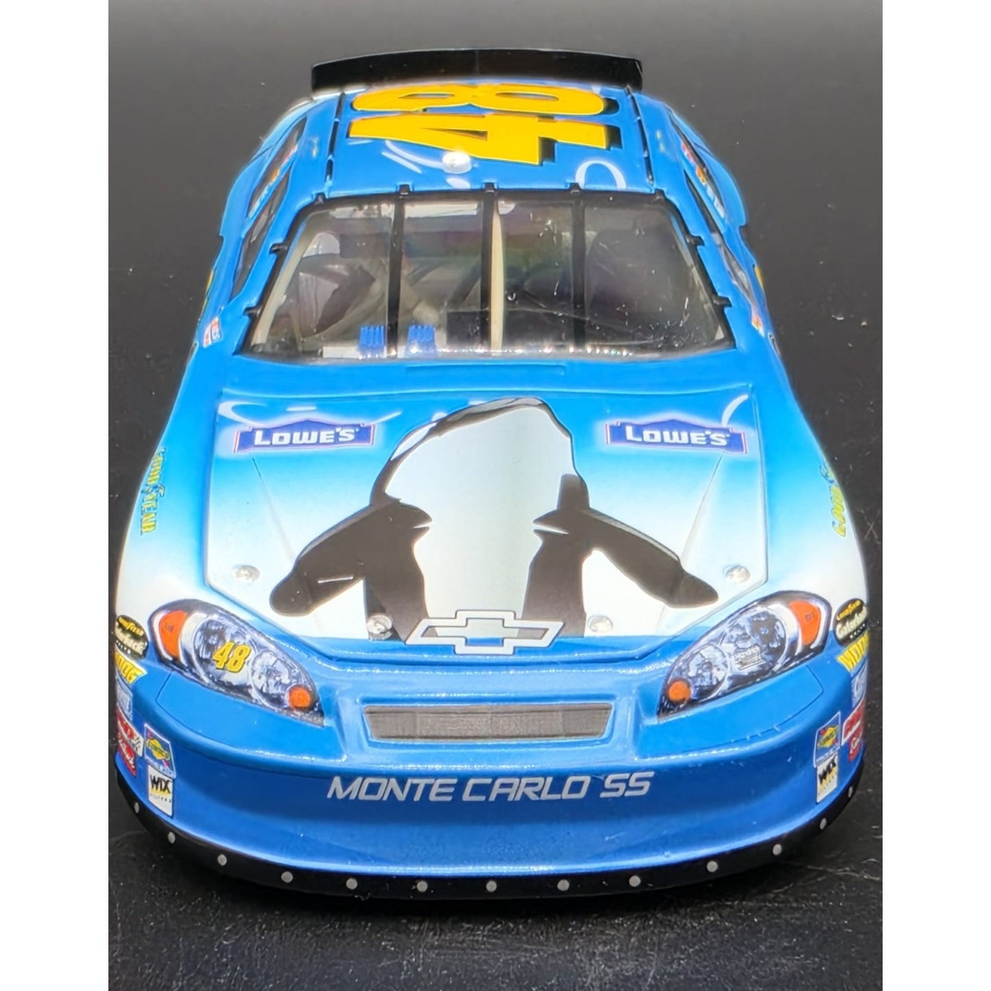 2006 Jimmie Johnson #48 SeaWorld RCCA 1:24 Action Diecast w/ Case & COA