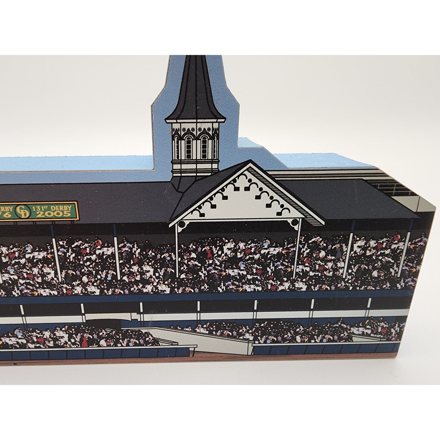Churchill Downs Twin Spires Wood Block Derby Memento "1876-2005"