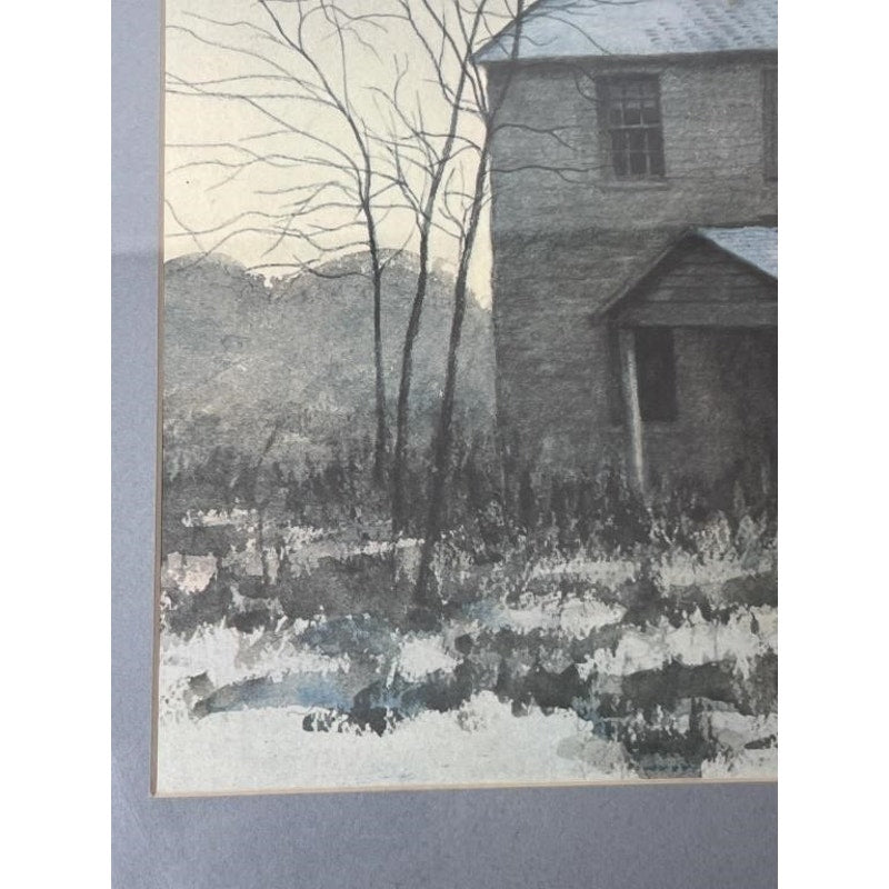 Harold Collins “Old Home Place” Signed Collector's Print