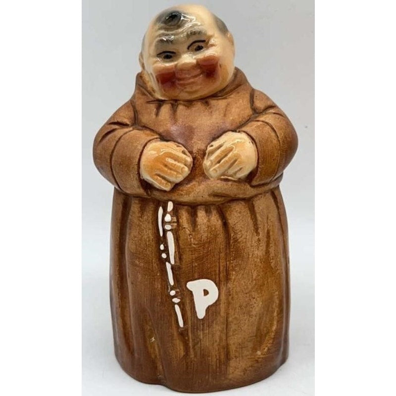 Vintage Twin Winton Monks Salt, Pepper Shakers,  1960s from California, Ceramic