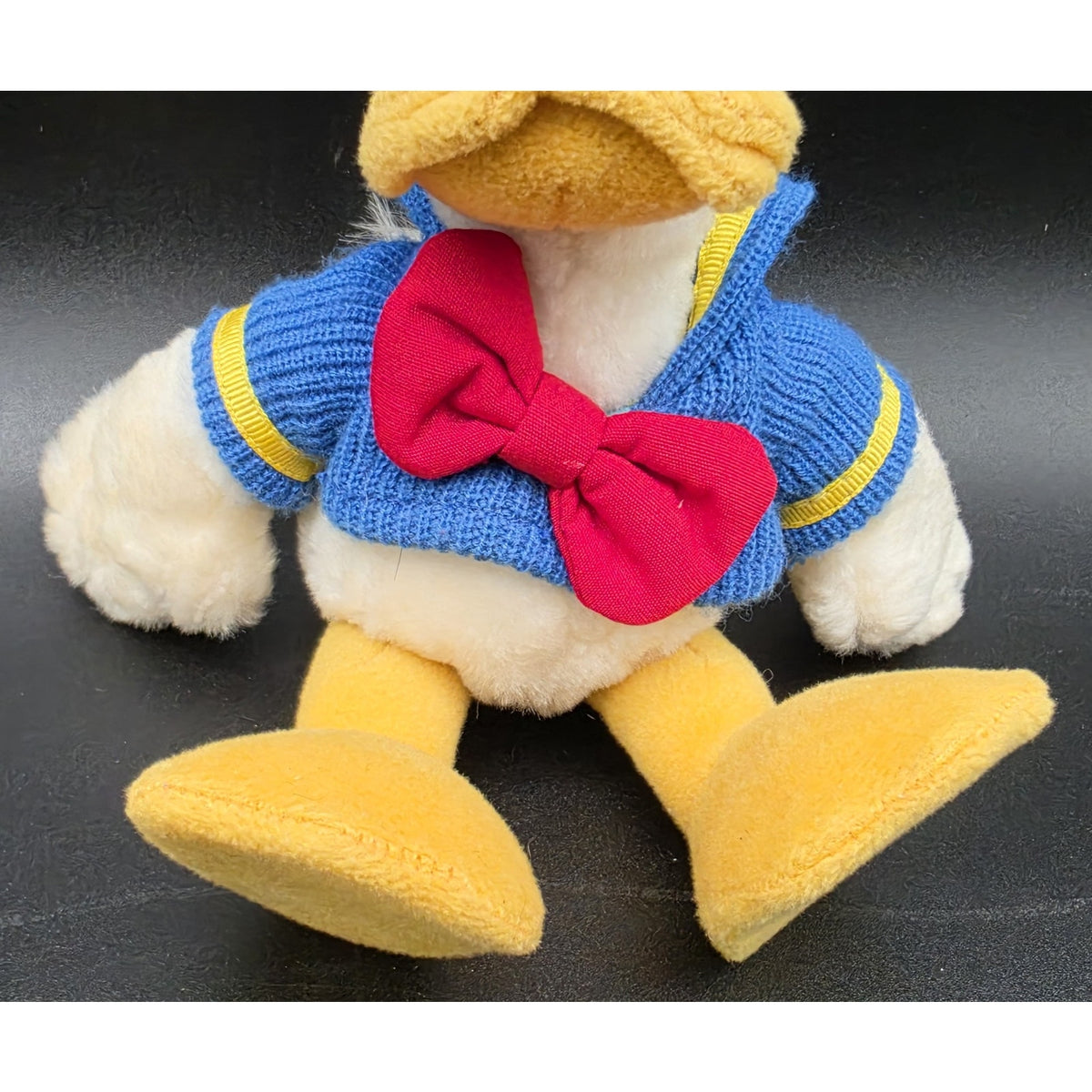 Vintage Walt Disney World Donald Duck Plush 9.75" Sailor Outfit Plush Doll 1990s