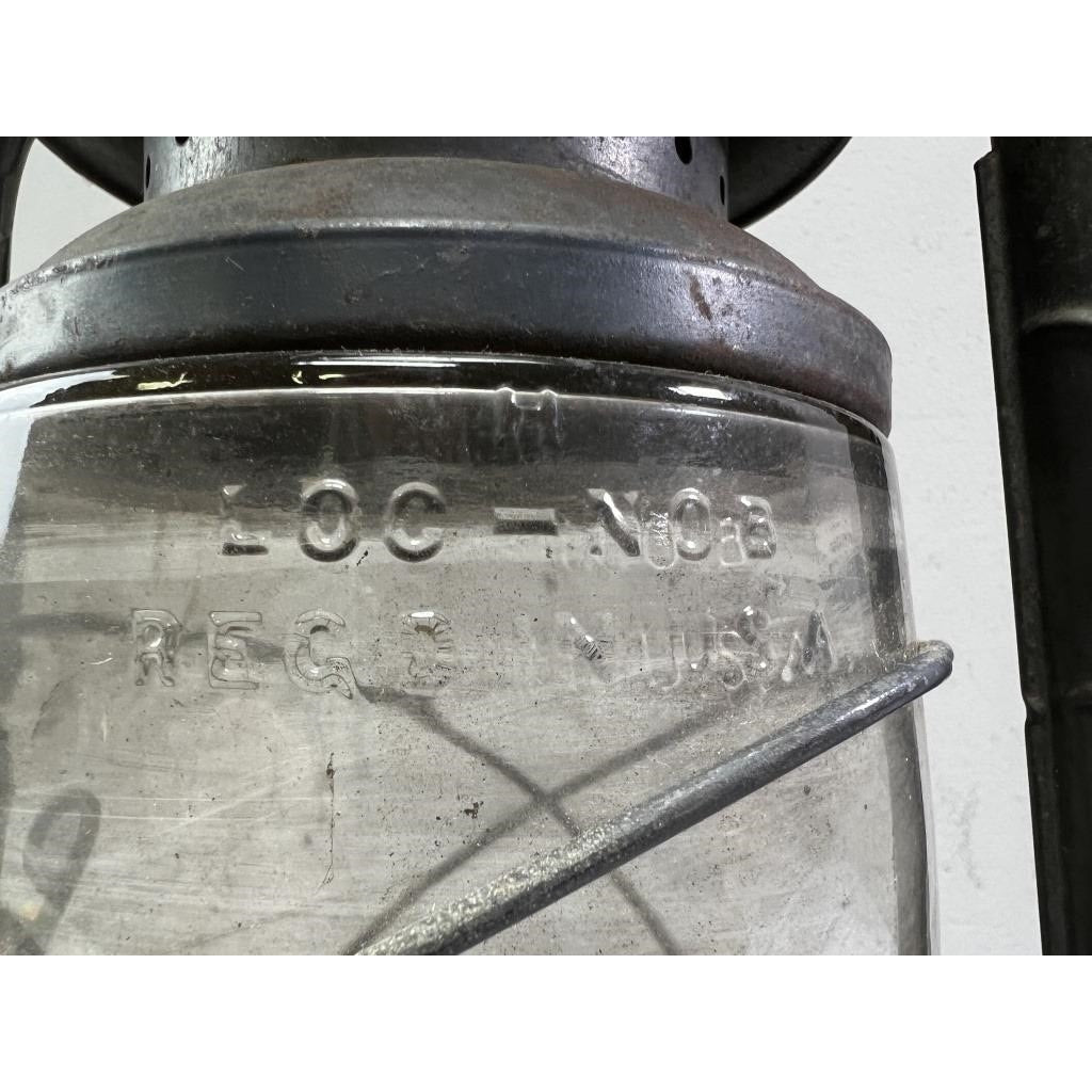 Vintage Dietz No.2 D-Lite Railroad Lantern Made in USA Loc Nob 14″ H