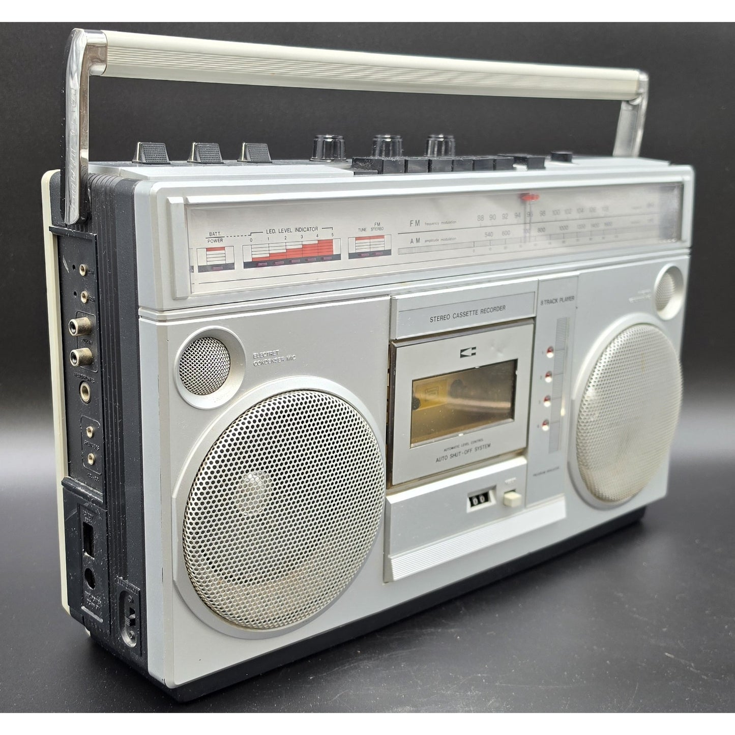 Vintage Montgomery Ward GEN‑3995A Radio Cassette 8‑Track Stereo Tested Boombox