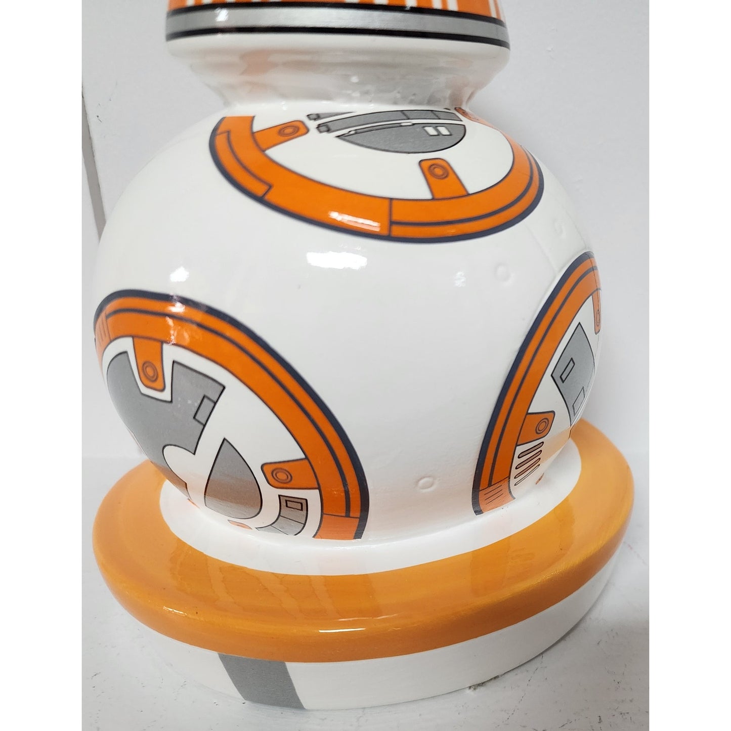Star Wars BB‑8 Ceramic Coin Bank by FAB NY 7.5" Droid Robot Collectible