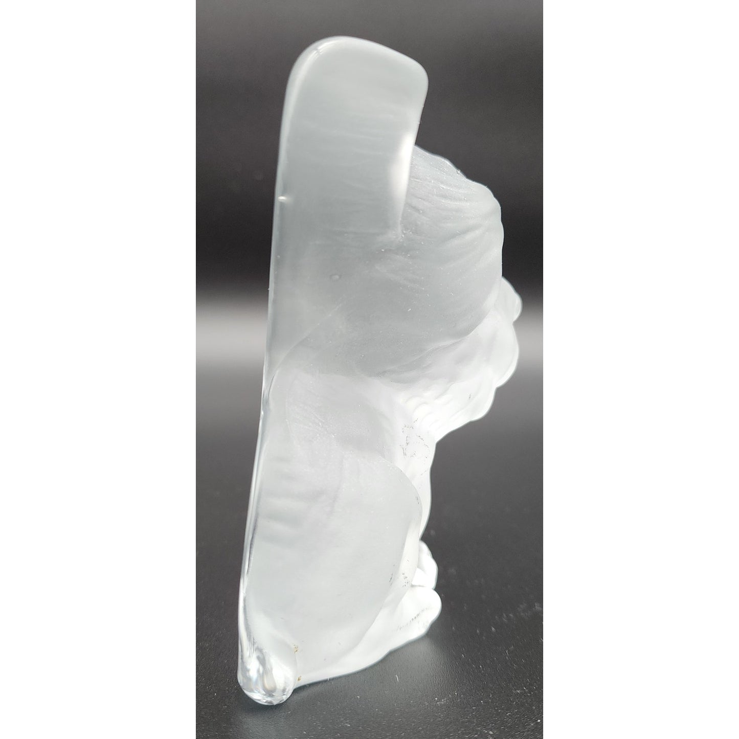 Viking Glass Hand Made USA Scottish Terrier Paperweight Bookend 5.25” Figurine