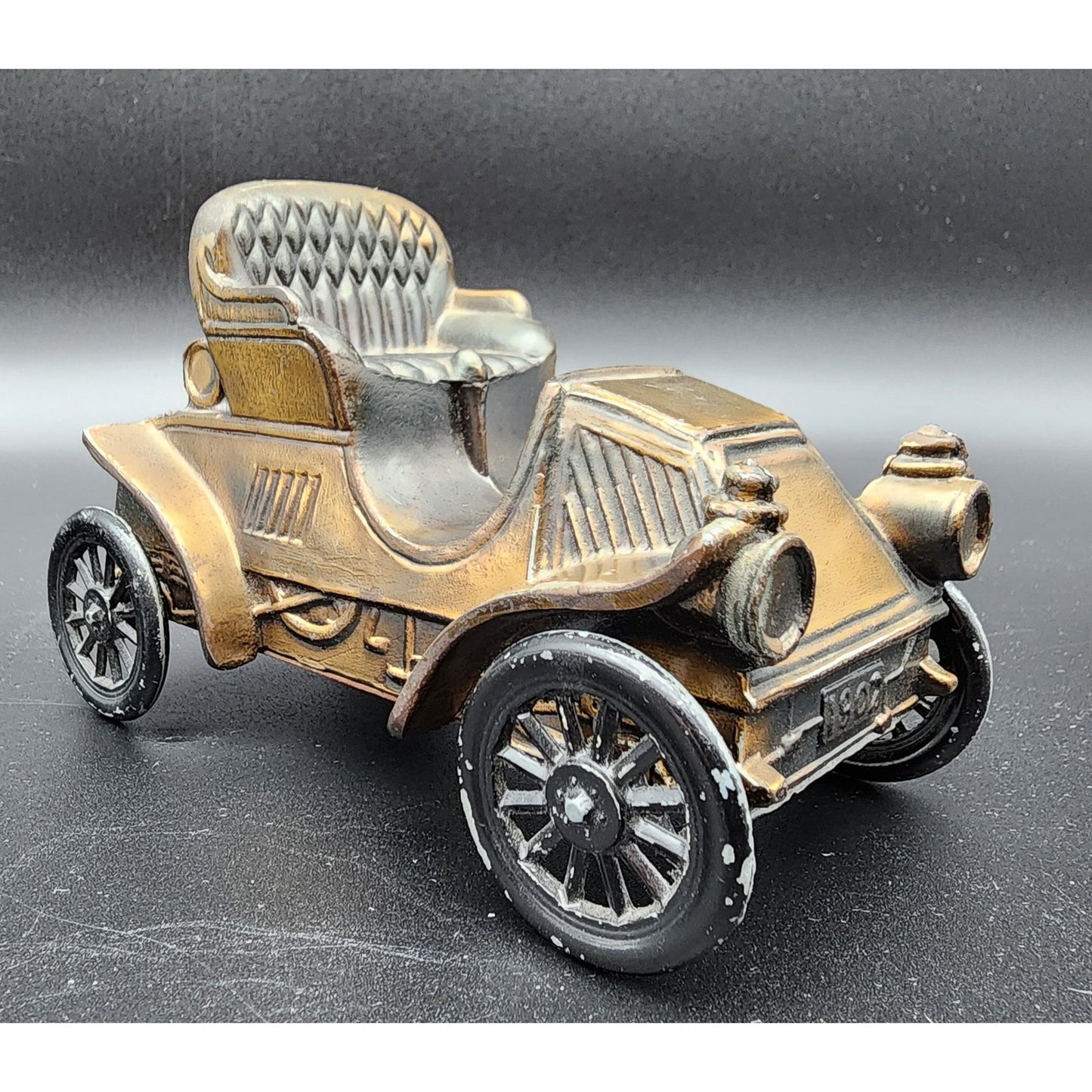 Vintage Brass Die‑Cast Car Bank First Federal Savings & Loan Canton Louisville
