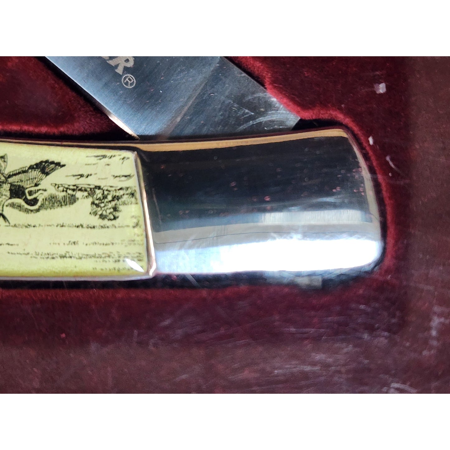2003 Winchester Wildlife Gift Tin & Knife Set Sealed NOS Ducks Carolina Tool