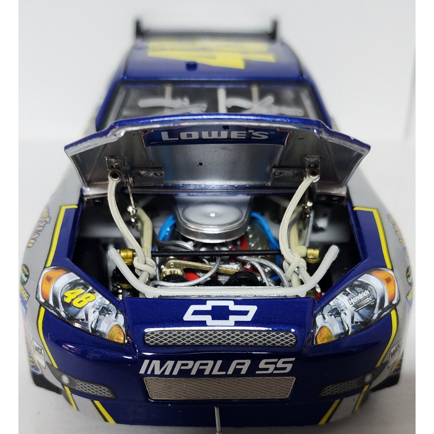 2007 Jimmie Johnson #48 Lowe’s Impala SS Elite 1:24 NASCAR Die-Cast Signed