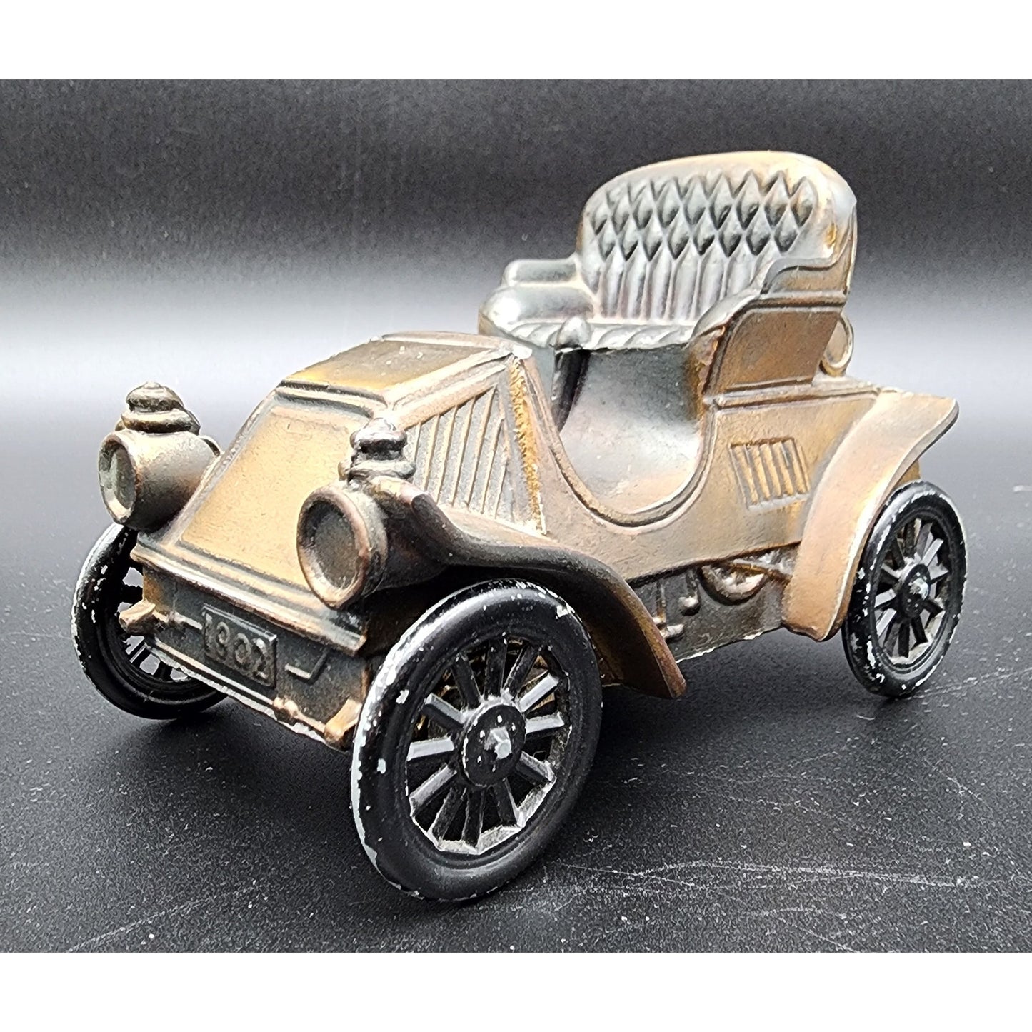 Vintage Brass Die‑Cast Car Bank First Federal Savings & Loan Canton Louisville