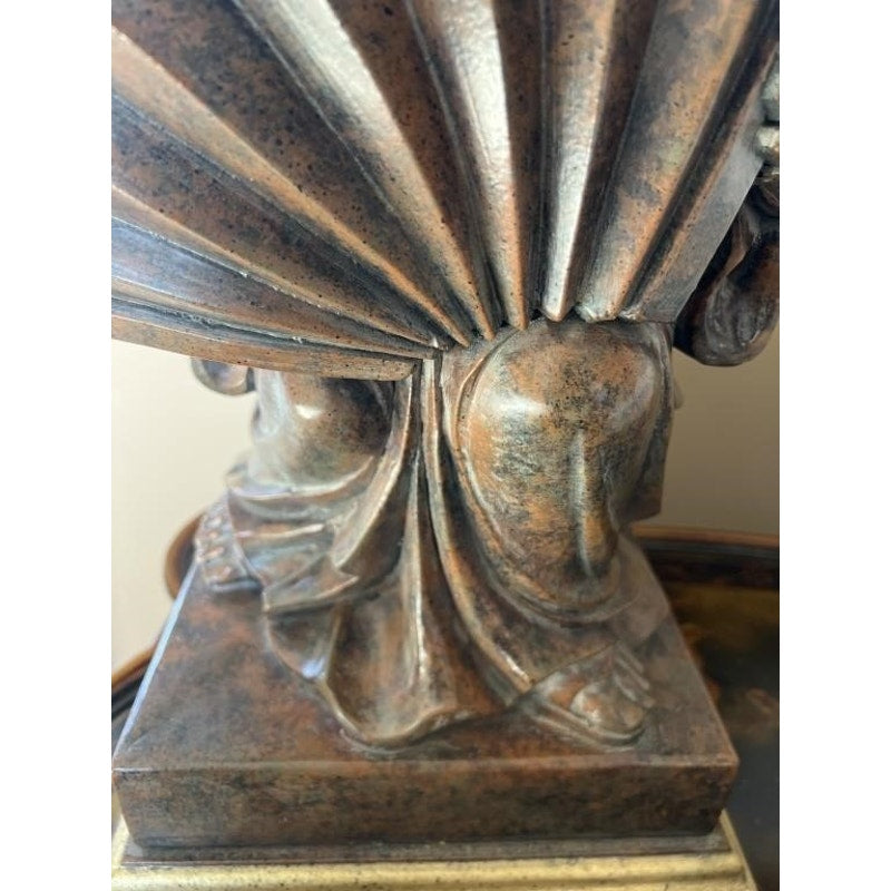 Vintage Oriental Scholar Statue – Ambience by Kichler – 22.5" Resin