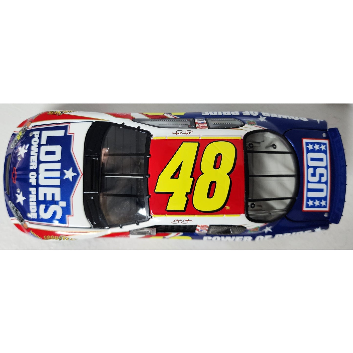 2003 Action 1:24 Jimmie Johnson #48 Lowe’s Power of Pride Monte Carlo Diecast