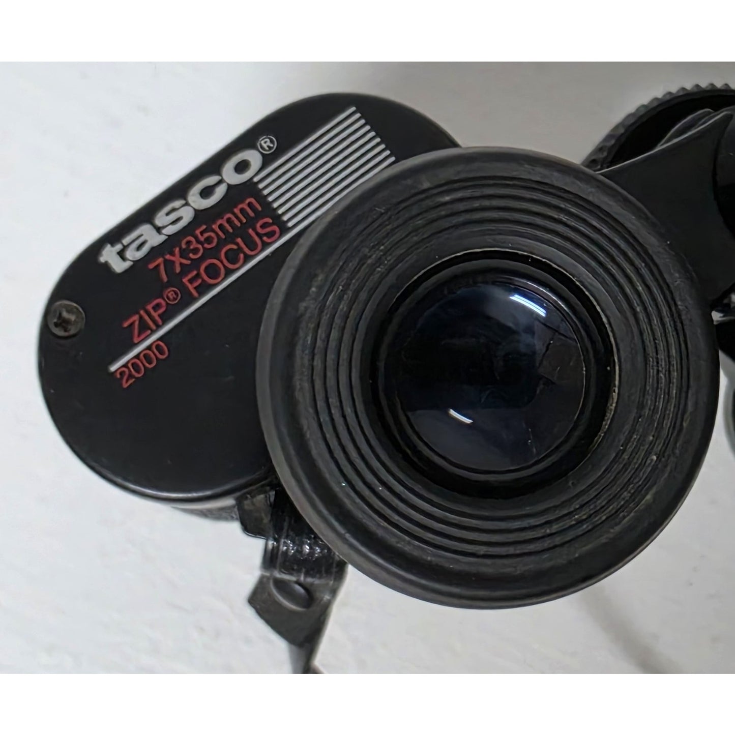 Vintage Tasco ZIP 7x35 Binoculars w/ Case & Strap – Fully Coated Optics