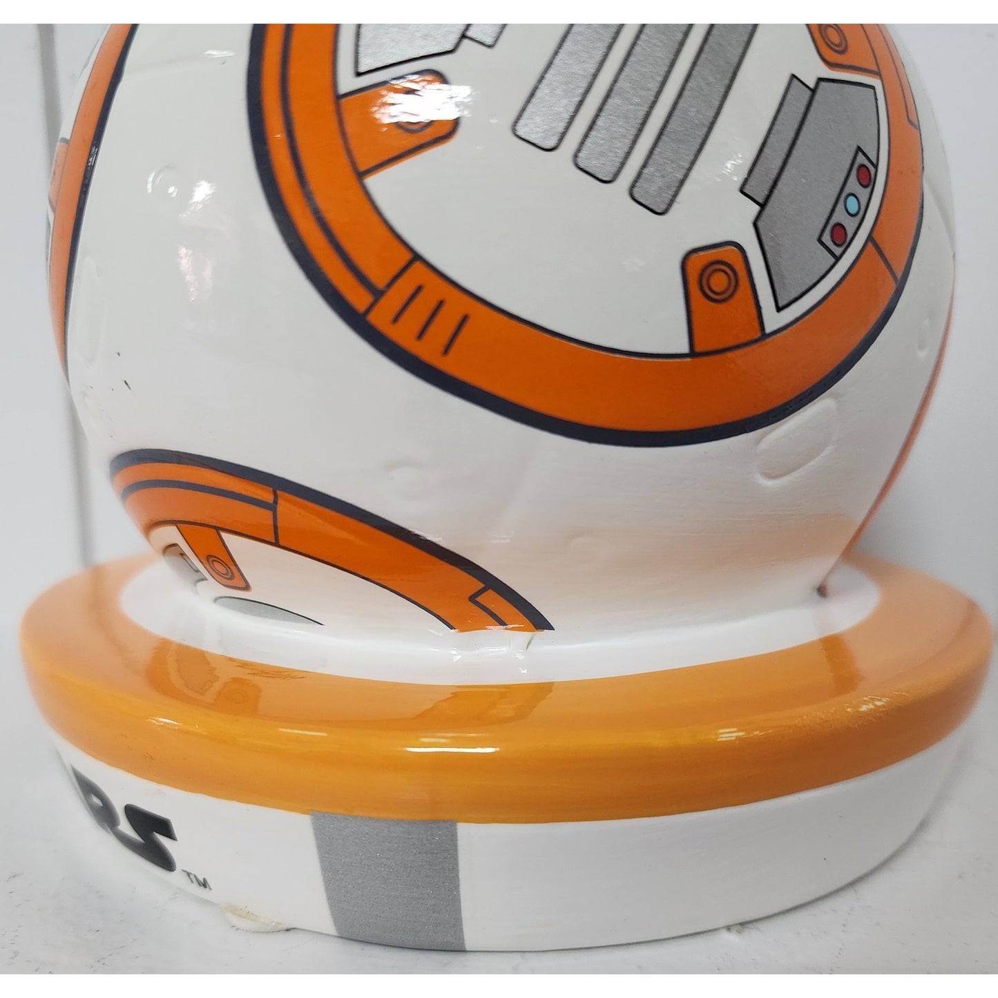 Star Wars BB‑8 Ceramic Coin Bank by FAB NY 7.5" Droid Robot Collectible