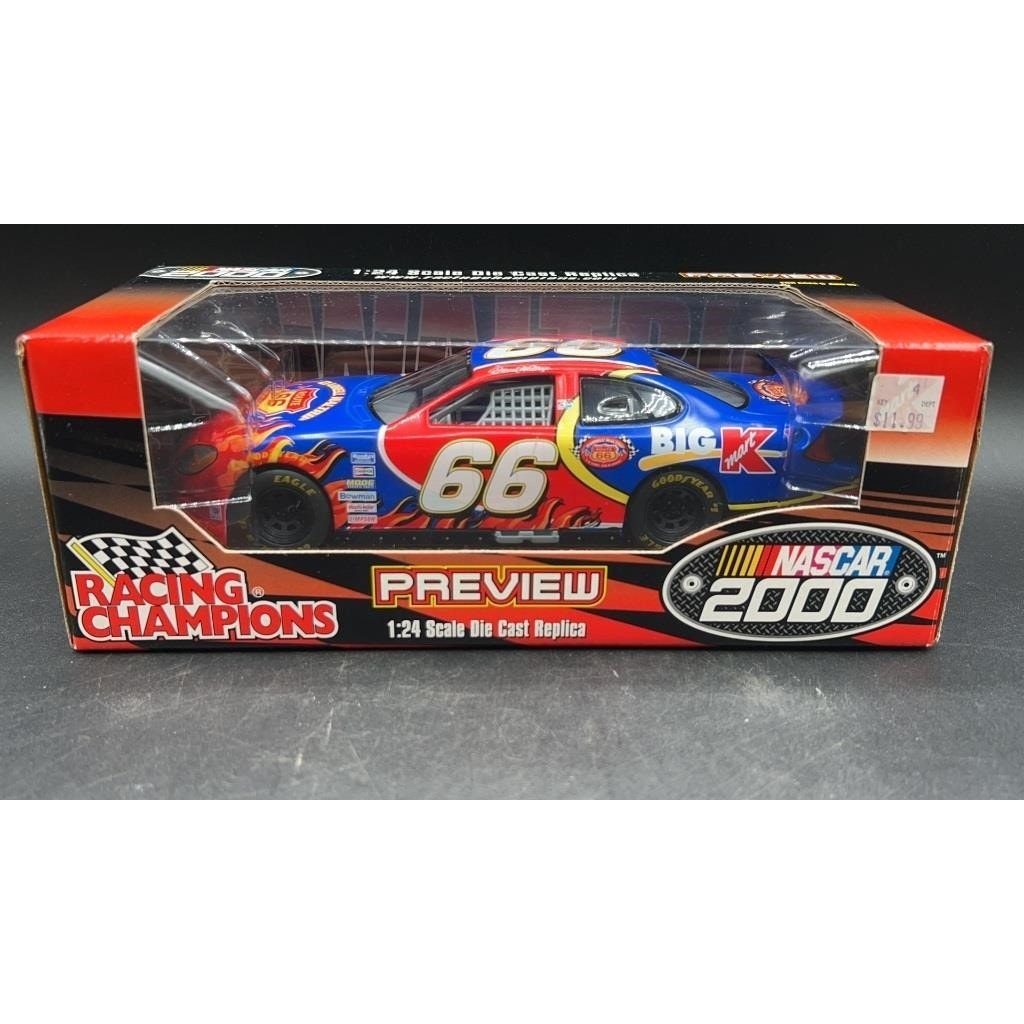2000 Racing Champions NASCAR #66 D. Waltrip Big K Route 66 1:24 Taurus Die-Cast