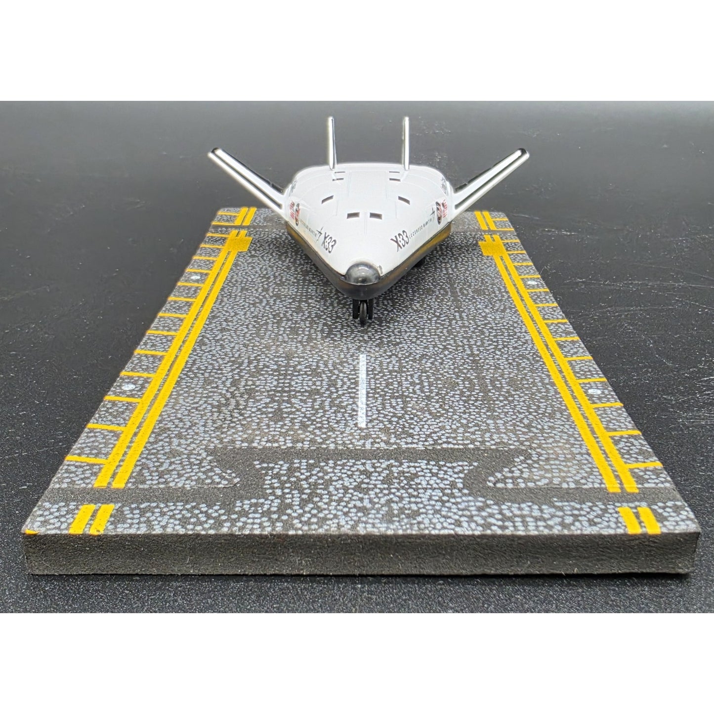 "On the Wings of a Dream” RConely Art & DieCast Space Shuttle Runway Tribute Set