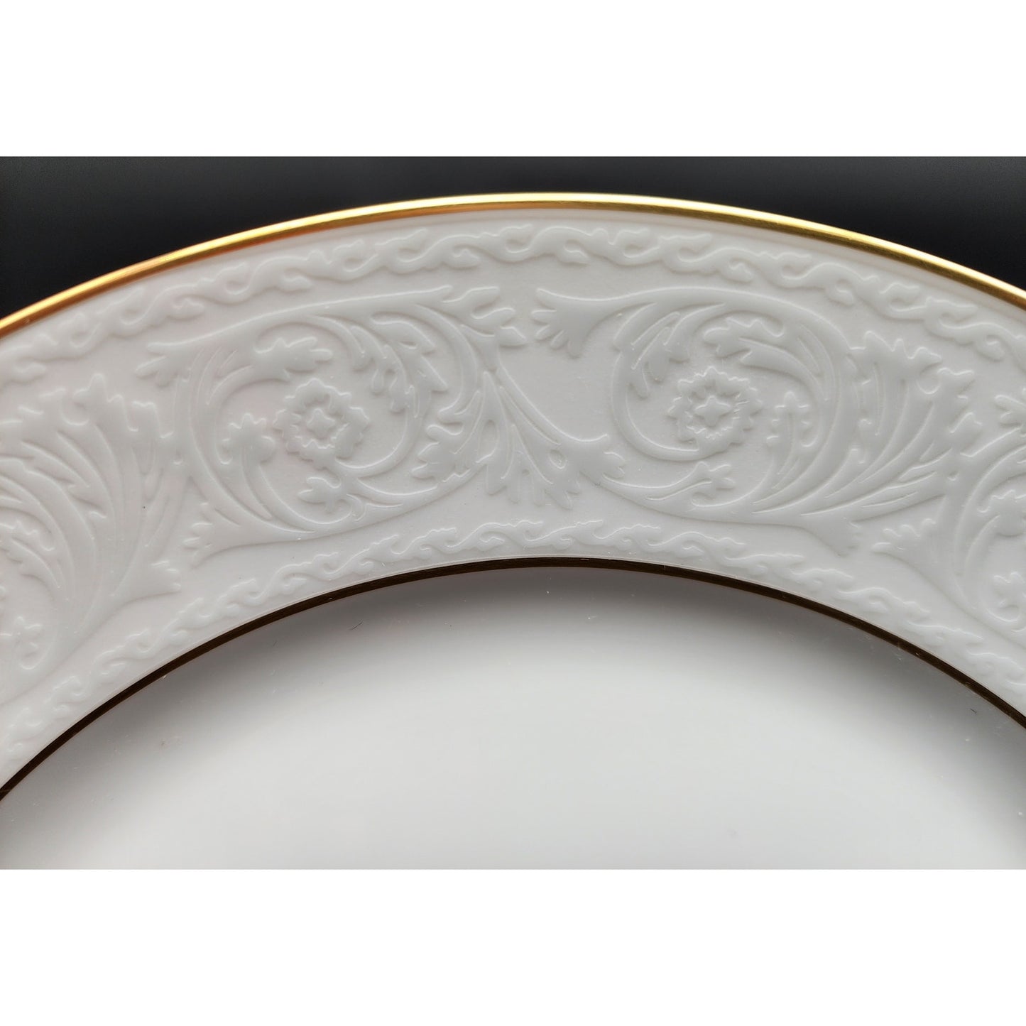Haviland & Parlon CH Field Limoges 10.75" Plate Gold Gilt Raised Relief France
