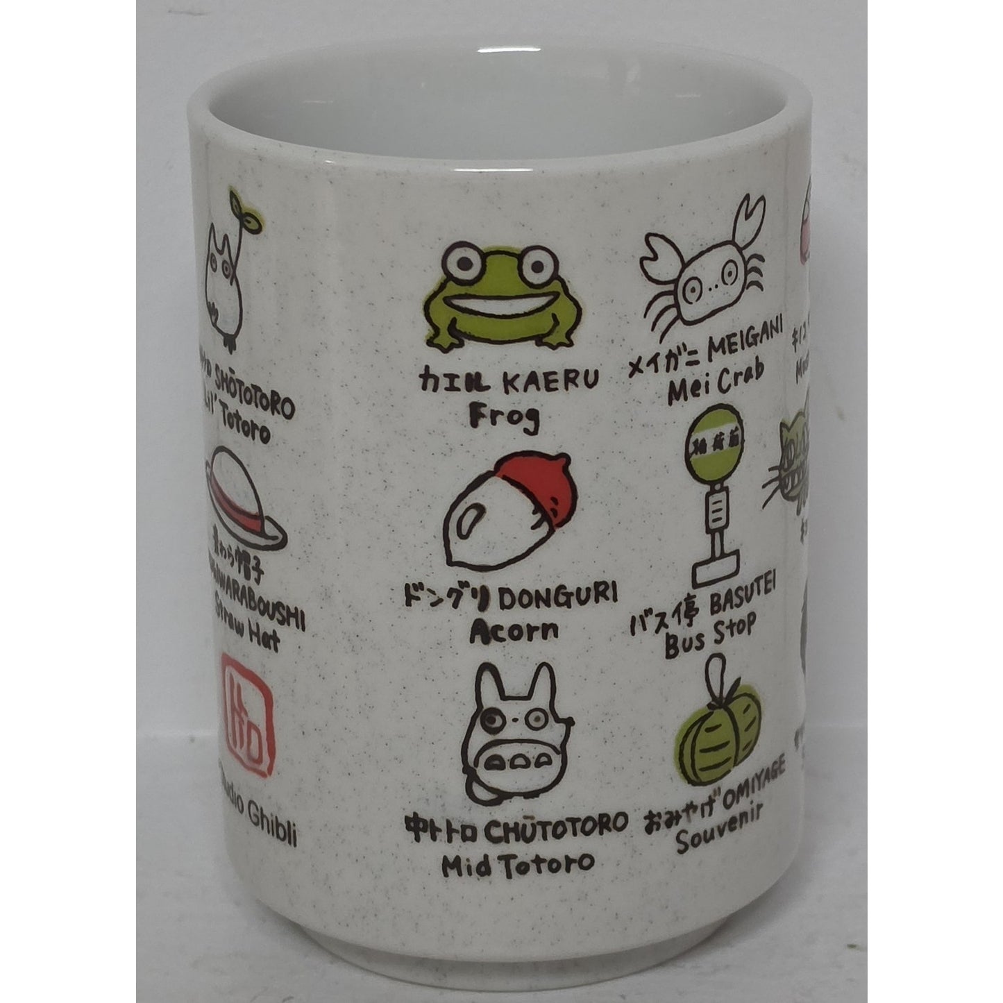 Studio Ghibli Totoro Stoneware Mug Benelic Japan w/ Box 4" Vintage Cute