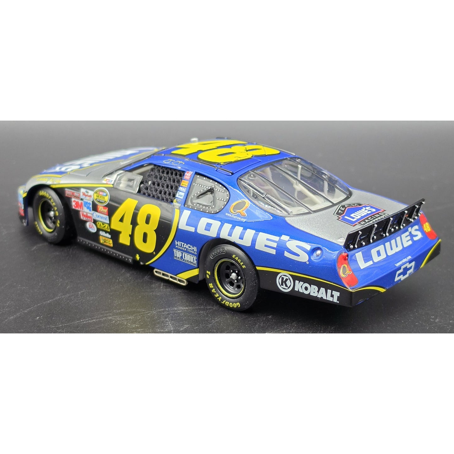 2006 Jimmie Johnson #48 Lowe’s RCCA Club Car 1:24 Action Diecast w/ Case & COA