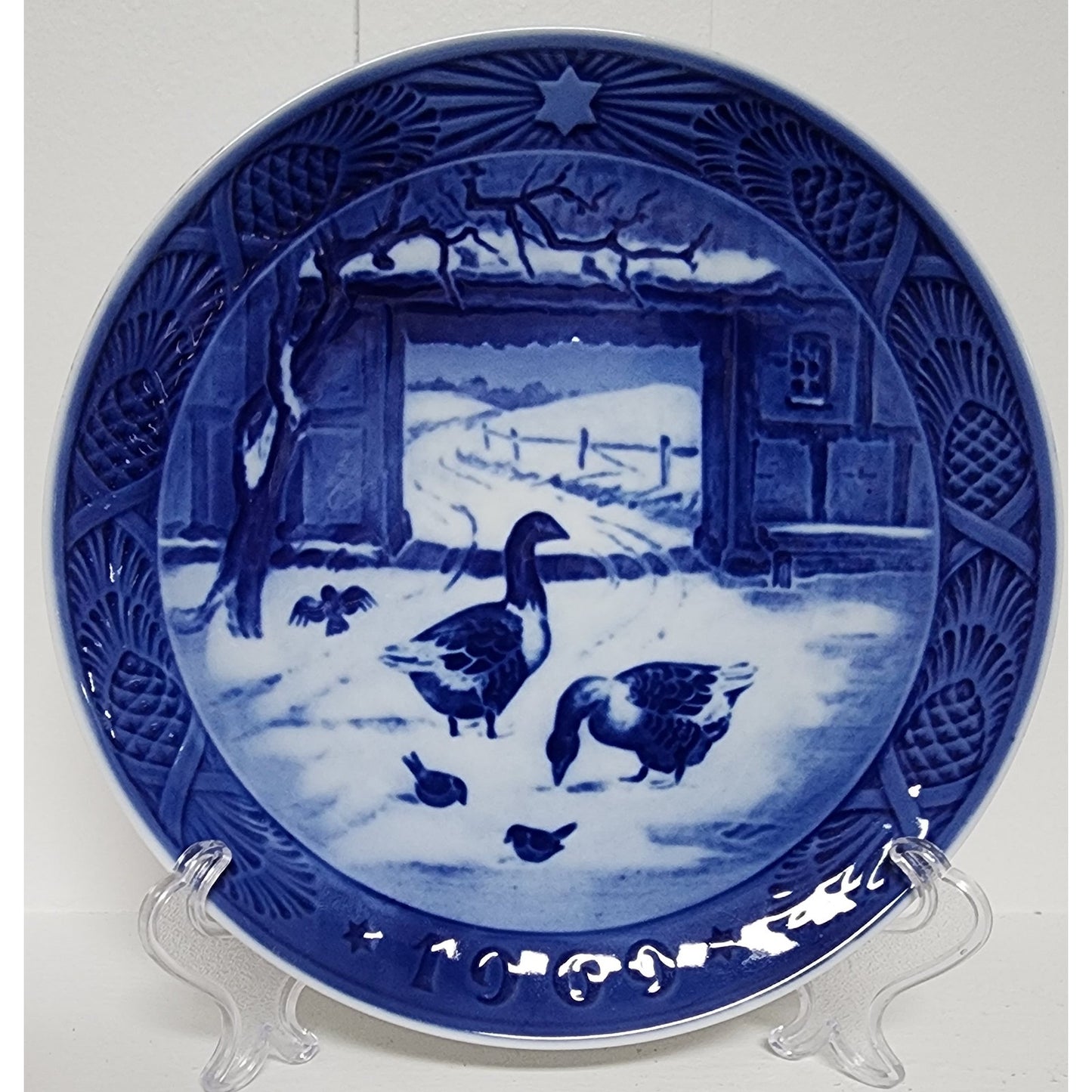 Royal Copenhagen & B&G Christmas Plates Lot 1969–1973 – Denmark Porcelain