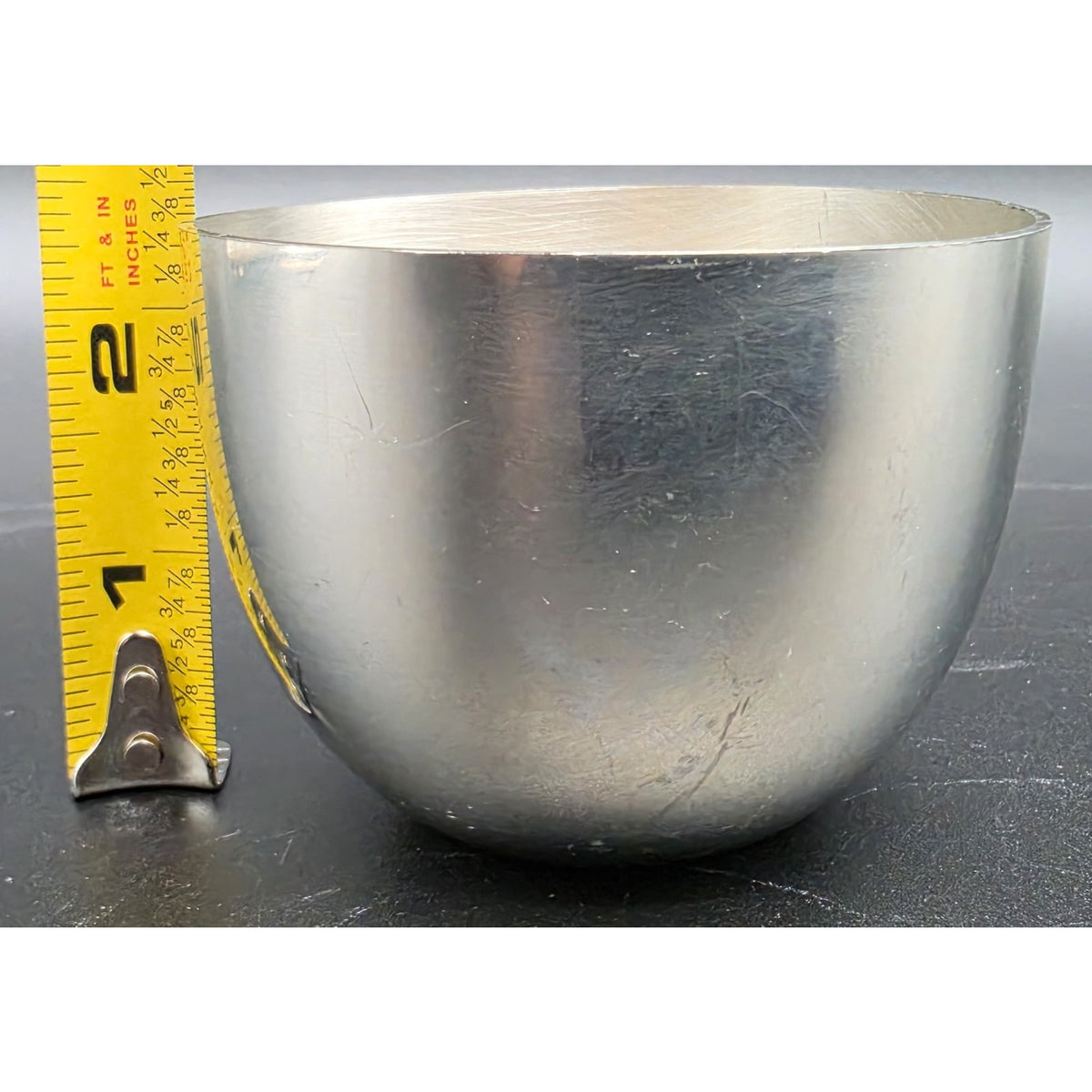 Vintage Kirk Stieff Pewter Monticello Thomas Jefferson Memorial Cup Tumbler P50