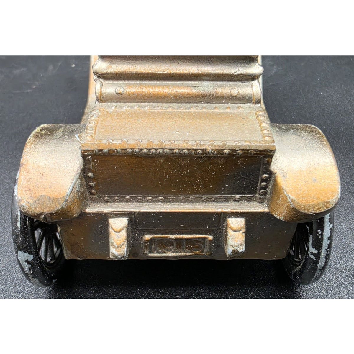 Vintage 1974 Banthrico 1915 Chevrolet Bank Clermont National Metal Car Bronze