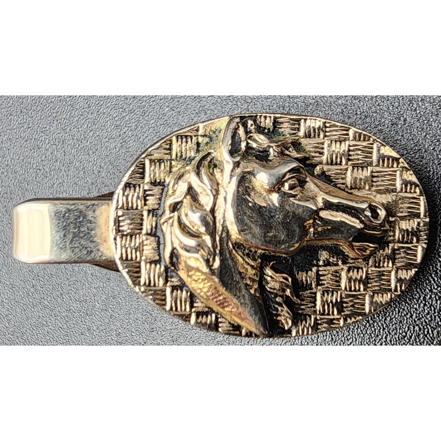 Vintage Cufflinks & Horse Head Tie Clip Set Gold Silver Mixed Lot