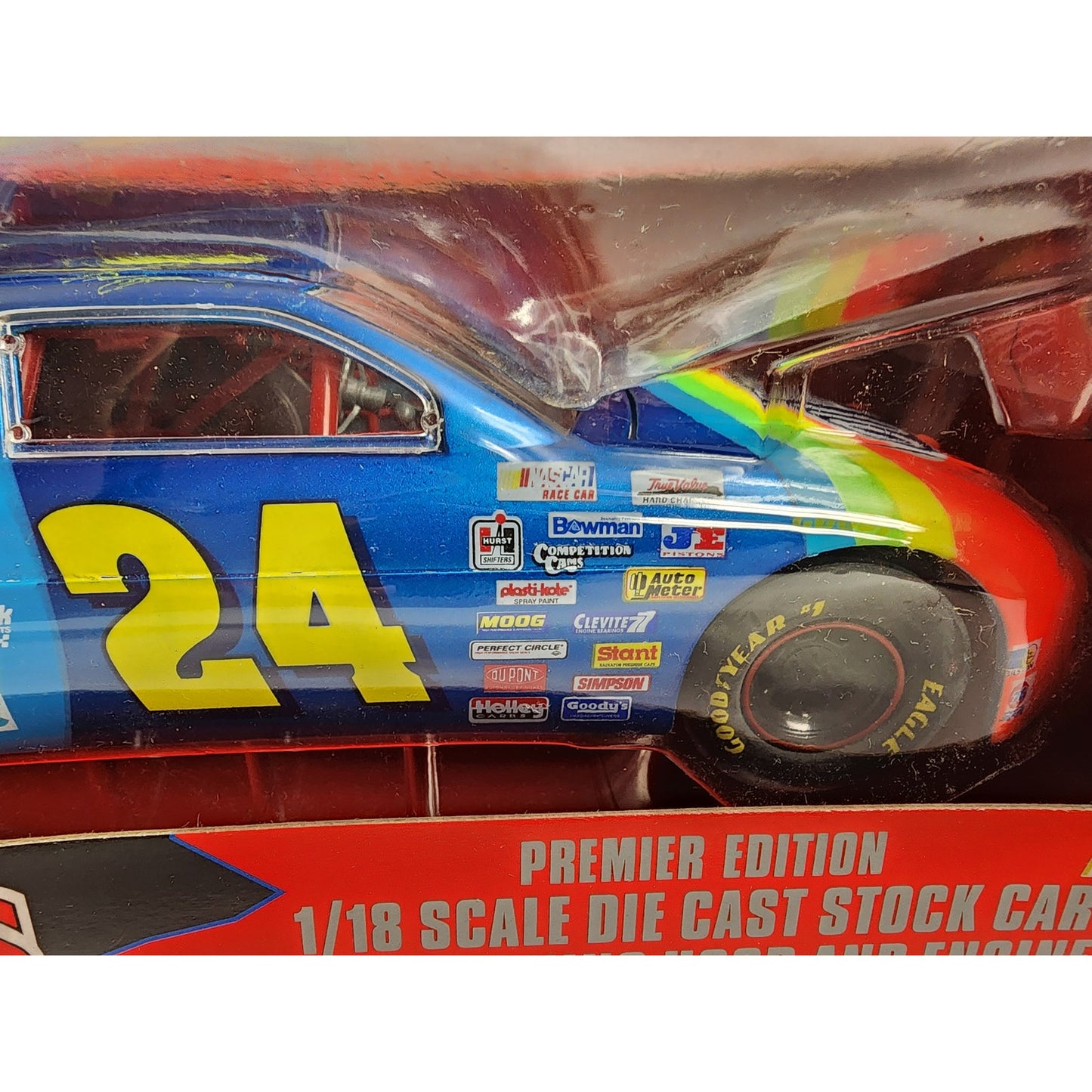 1996 Racing Champions 1/18 Jeff Gordon #24 DuPont Chevy Monte Carlo Die-Cast MIB