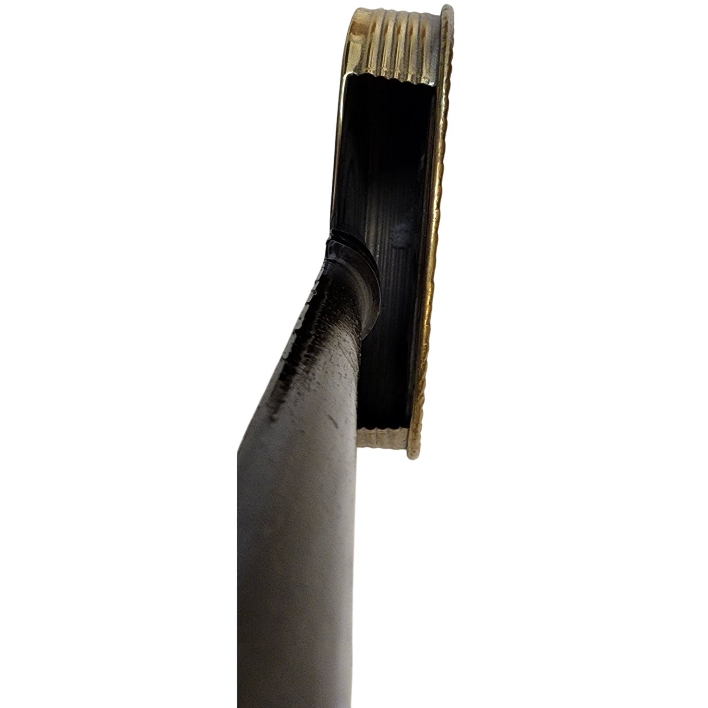 Vtg Pair British Brass Bed Warmers w/ Wooden Handles Pub Bar Scene - England