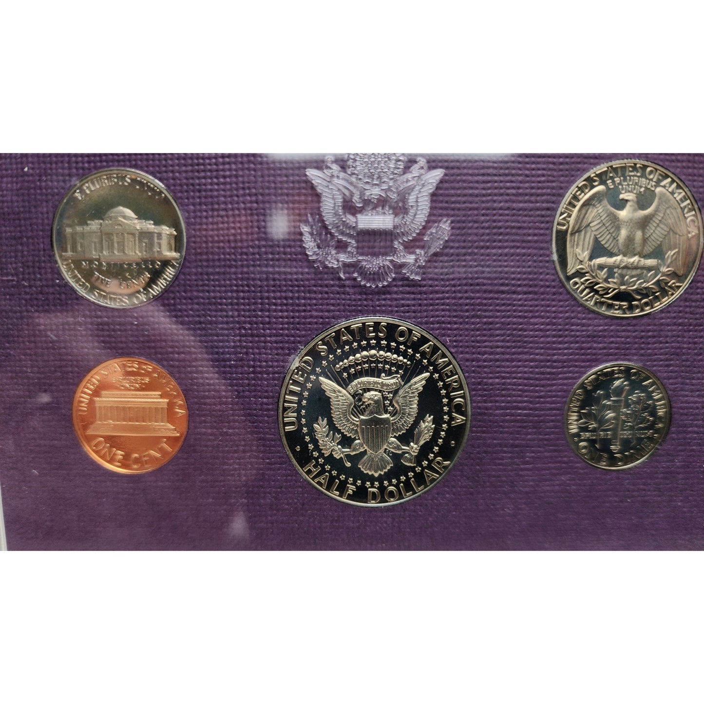 1987 U.S. Proof Set, Spec Card, 1864 Alabama Confederate Note Repro • Bundle