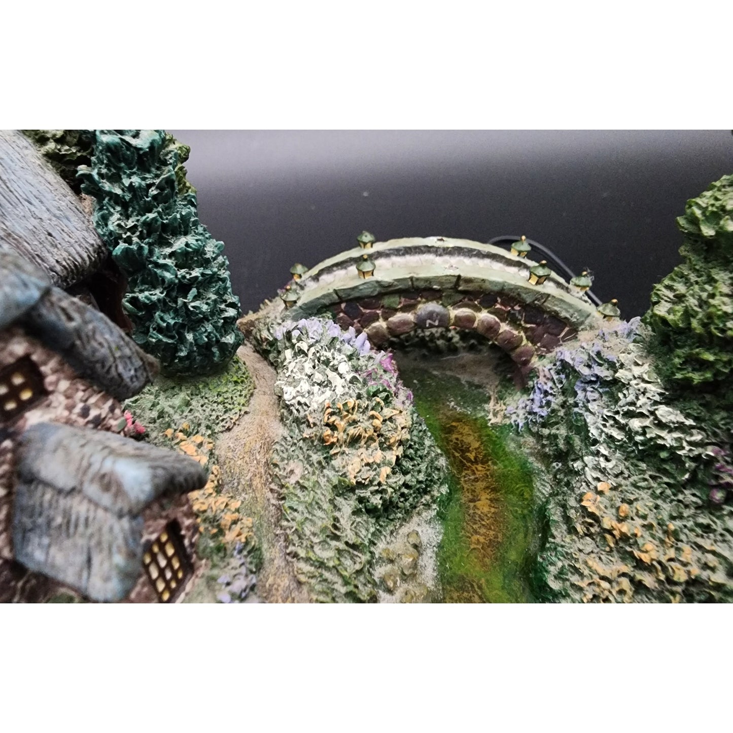 Thomas Kinkade Springtime Splendor Lighted Village LE #A1591 COA Works Vintage