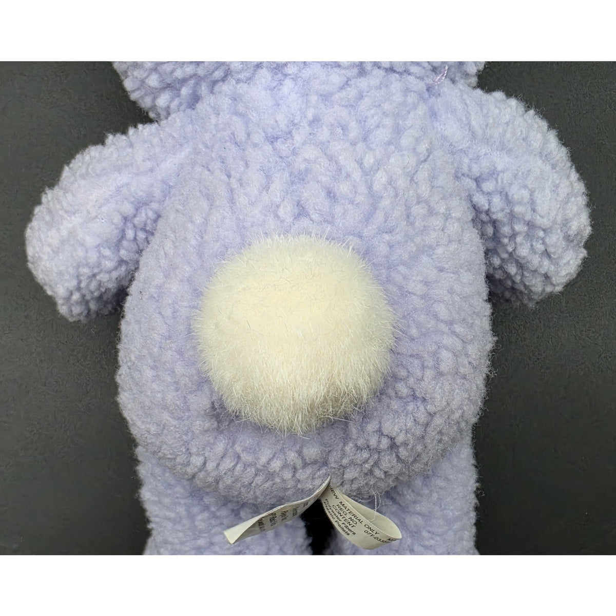 Vintage Peanuts Snoopy Easter Bunny Lavender Purple Costume Plush Hallmark 16"