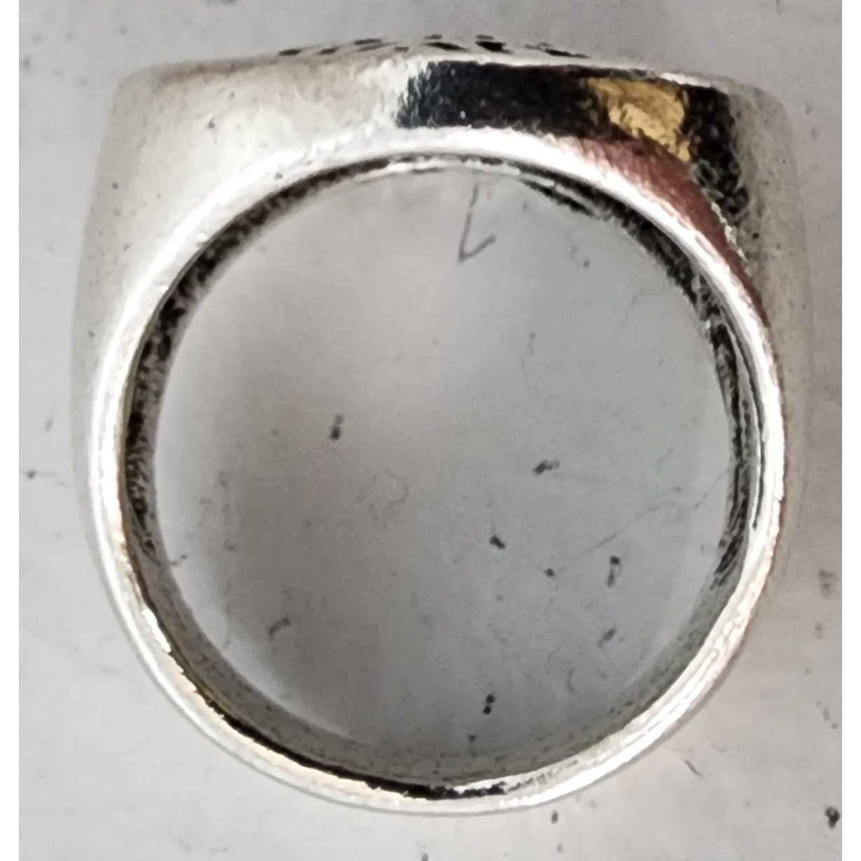 Stainless Steel Tree of Life Ring Size 10 Engraved Symbolic Statement Band