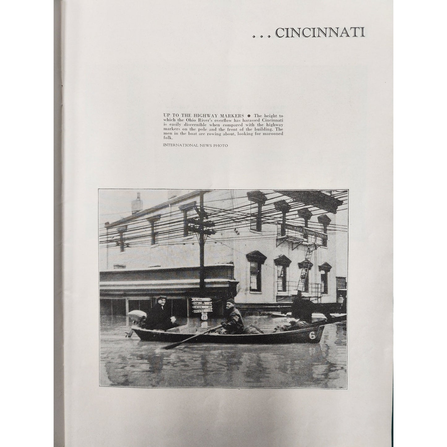 The FLOOD 1937 Disaster Magazine 1938 Picture Press OH River Cities B/W Photos
