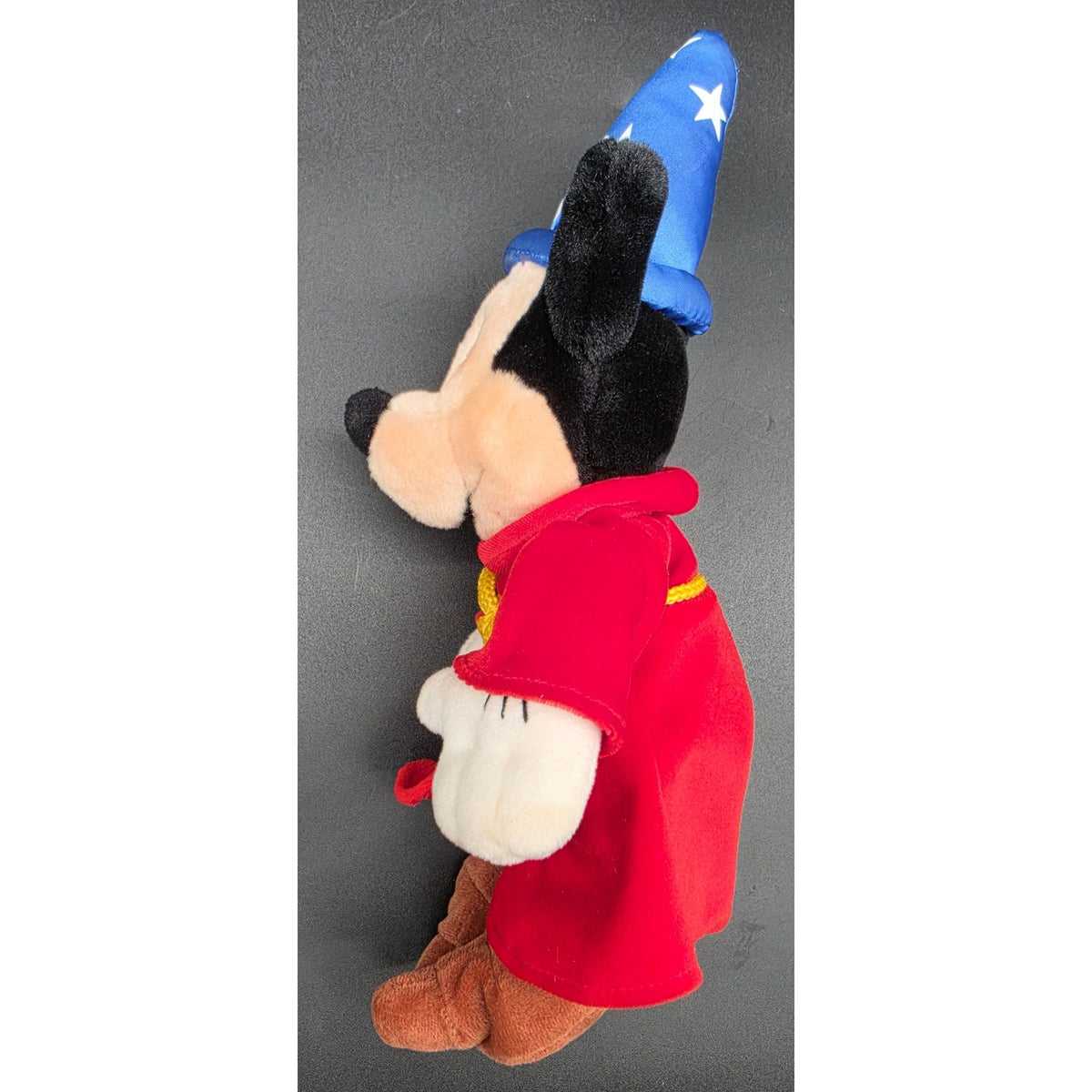 Vintage Walt Disney World Sorcerer Mickey Mouse Plush 13" Fantasia Plush Toy