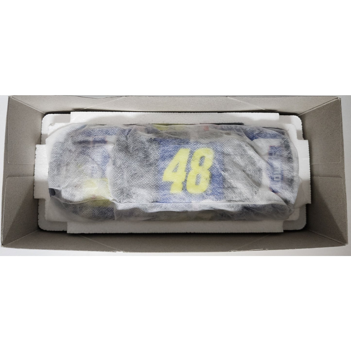 2003 Jimmie Johnson #48 Lowe’s SpongeBob Platinum 1:24 Diecast Monte Carlo Bank w/ Gold Key LE