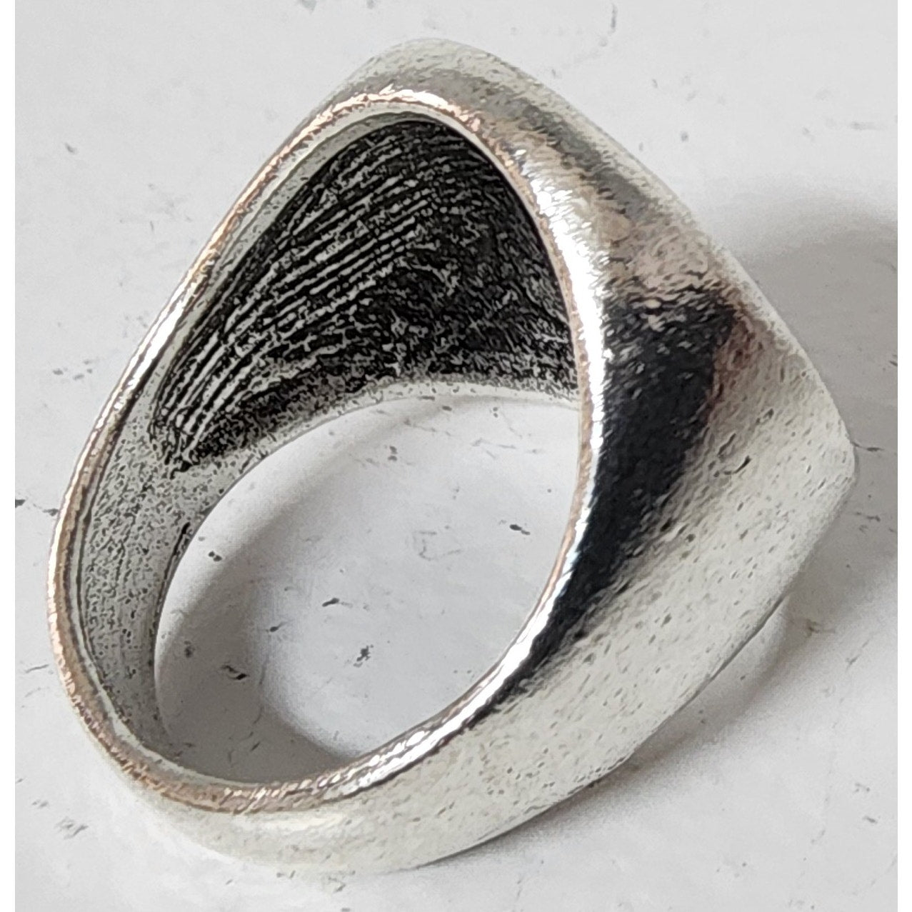 Stainless Steel Tree of Life Ring Size 10 Engraved Symbolic Statement Band