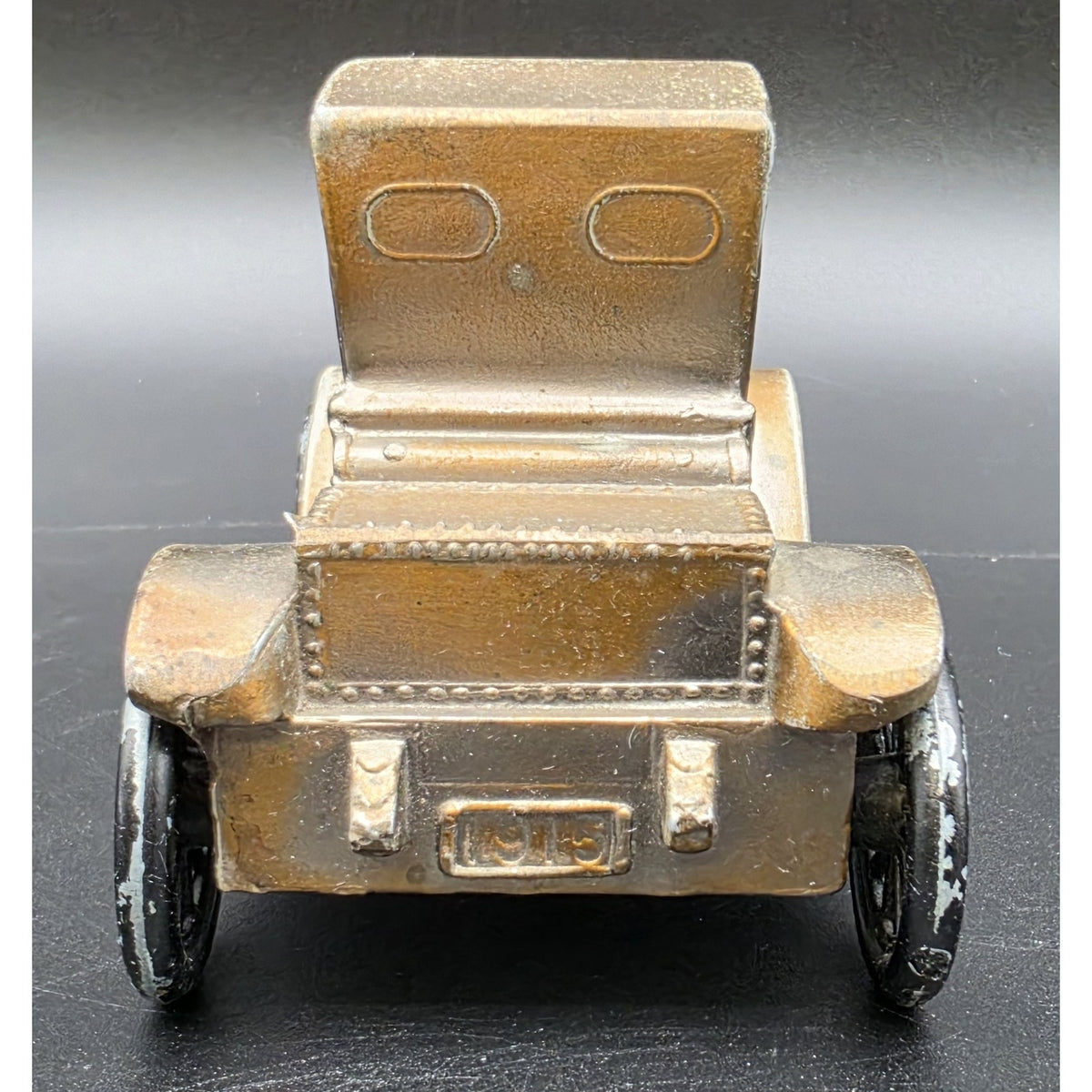 Vintage 1974 Banthrico 1915 Chevrolet Bank Clermont National Metal Car Bronze