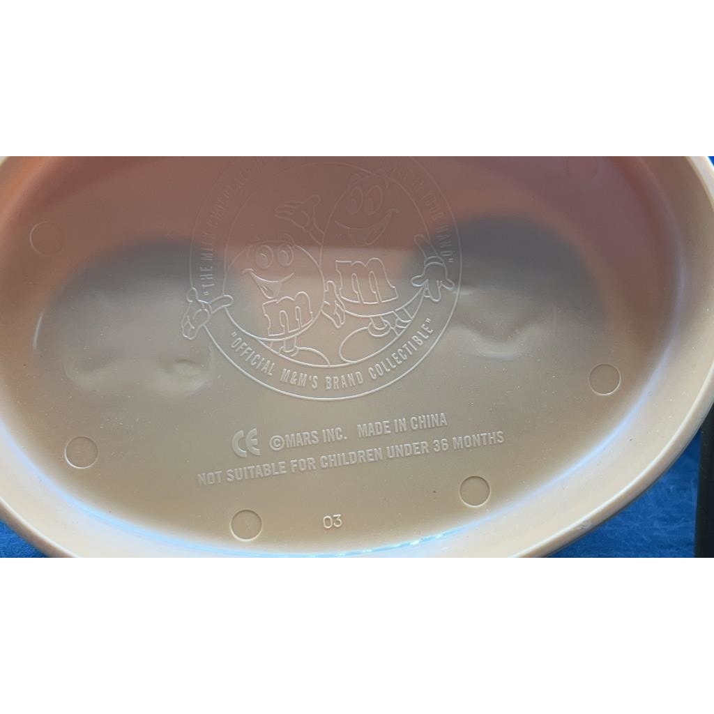 Vintage M&M’s Blue Candy Dispensers Lot – Basketball Player & Saxophone Musician